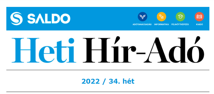 Heti Hír-Adó 2022. 34. hét