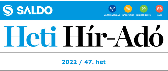 Heti Hír-Adó 2022. 47. hét