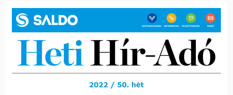 Heti Hír-Adó 2022. 50. hét