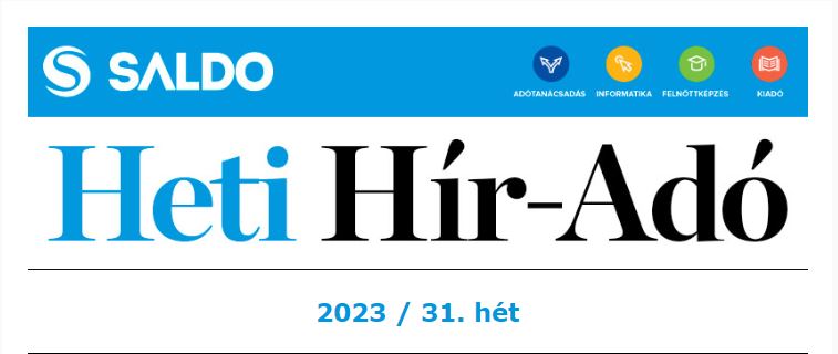 Heti Hír-Adó 2023. 31. hét