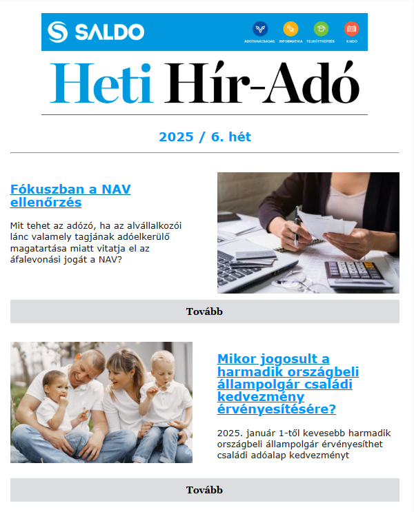 Heti Hír-Adó 2025. 6. hét