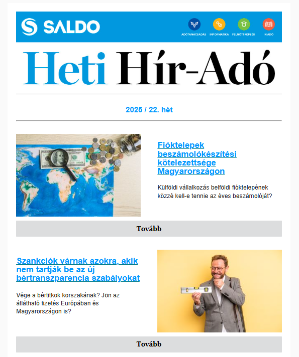 Heti Hír-Adó 2025. 22. hét