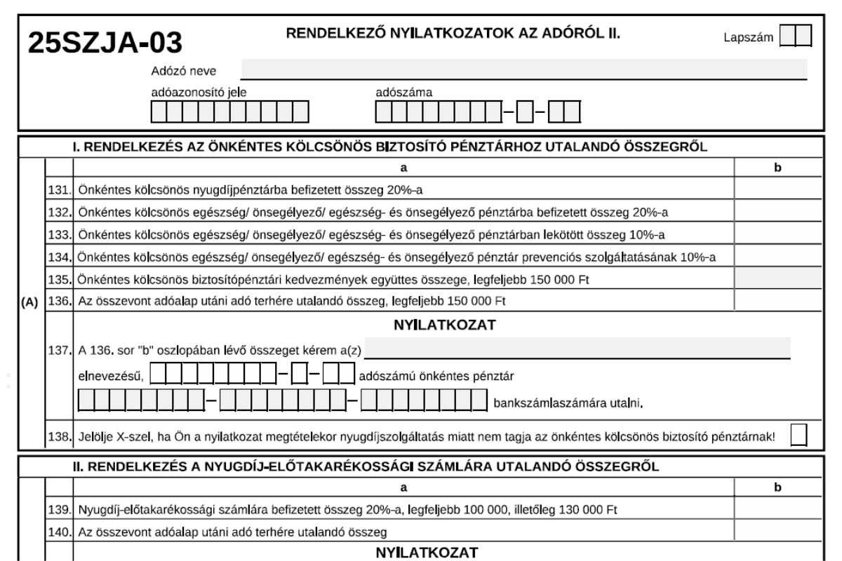 Közeledik az szja bevallás határideje