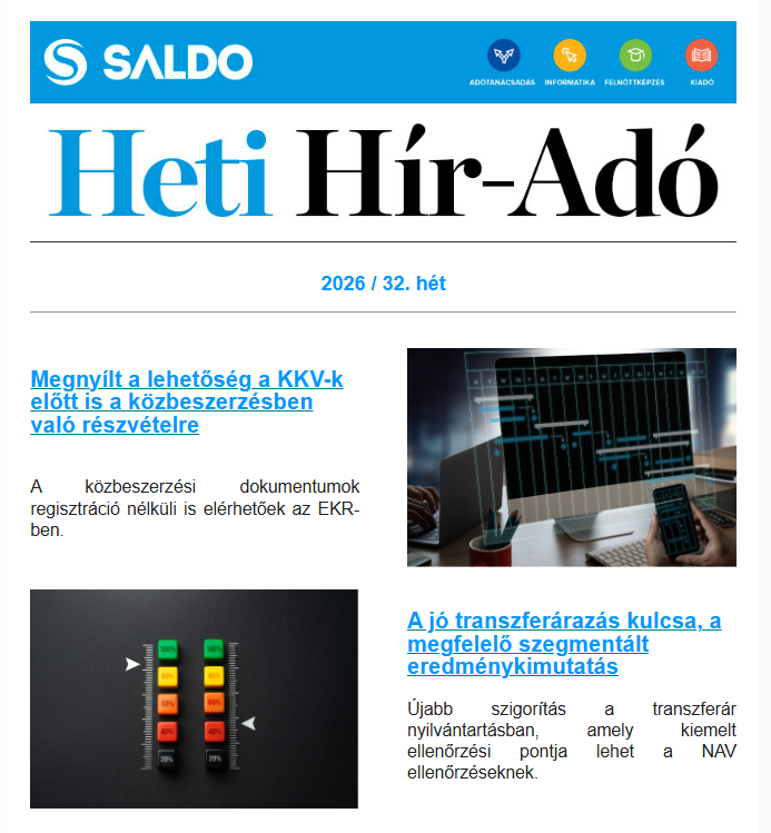 Heti Hír-Adó 2026. 32. hét
